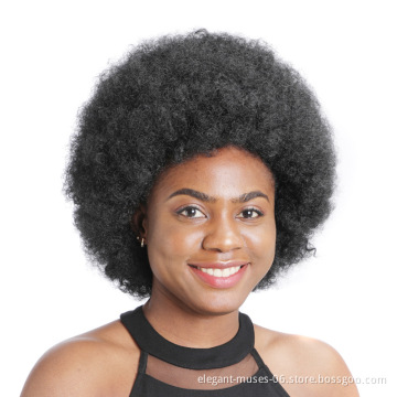AODALE 3 Inch Ladies Synthetic Wigs Heat Resistant wigs for black women kinky curly short